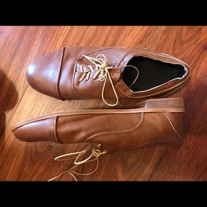 Brown shoes